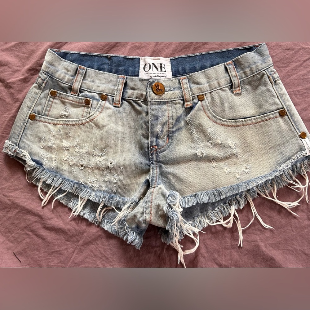 ONE TEASPOON TRASH WHORES SZ 25